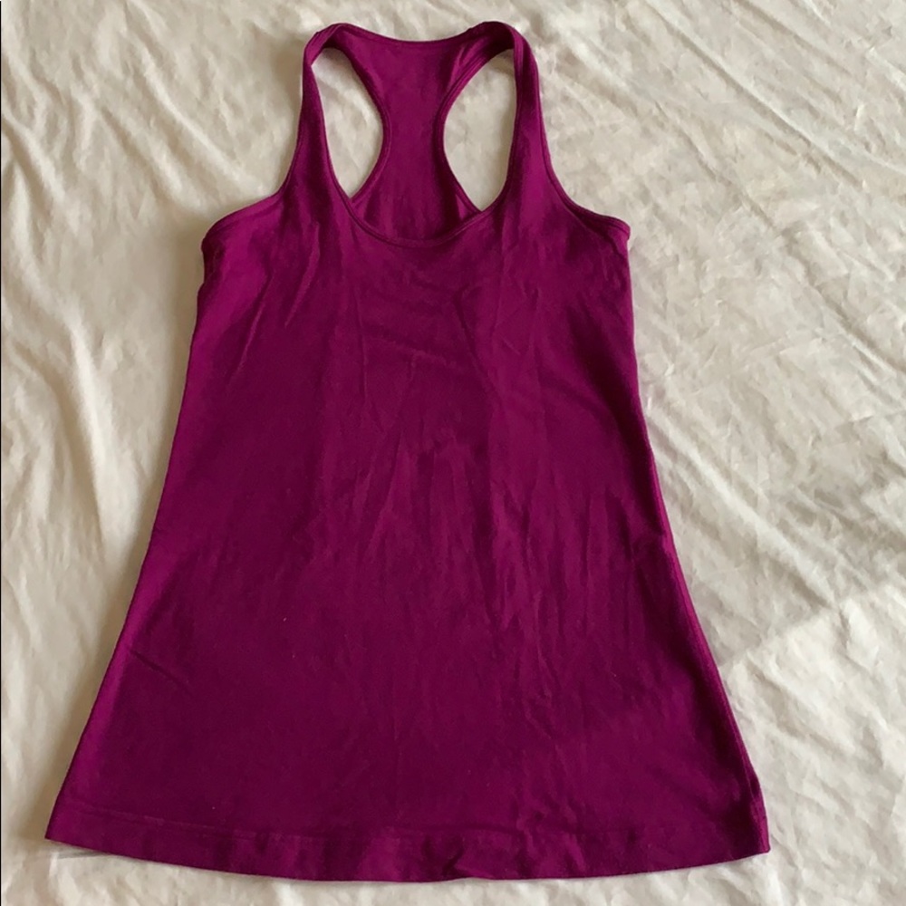 Lululemon Cool Racerback CRB, purple, size 6